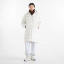 Женская куртка New Balance Boston Long Puffer WJ62Y0KBLIN - бежевый