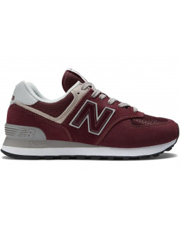 Кроссовки New Balance WL574EVM - бордовые