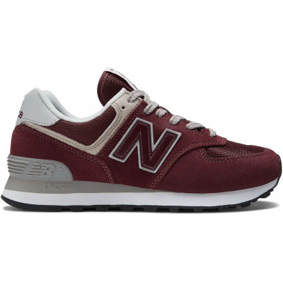 Кроссовки New Balance WL574EVM - бордовые