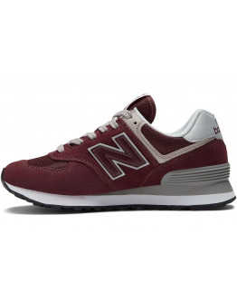 Кроссовки New Balance WL574EVM - бордовые