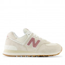 Кроссовки New Balance WL574QC2 - бежевые