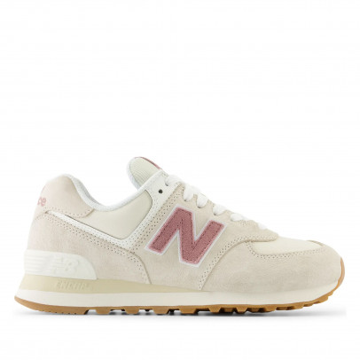 Кроссовки New Balance WL574QC2 - бежевые