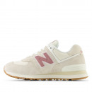 Кроссовки New Balance WL574QC2 - бежевые
