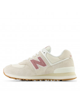 Кроссовки New Balance WL574QC2 - бежевые