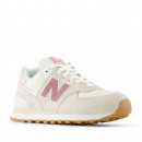 Кроссовки New Balance WL574QC2 - бежевые