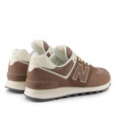 Женские кроссовки New Balance WL574RTS - коричневые