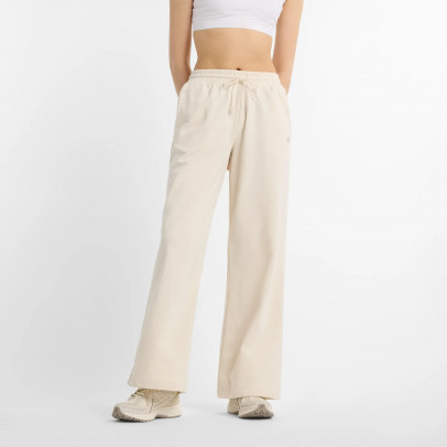 Женские брюки New Balance WP51503LIN - бежевые