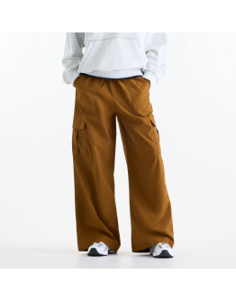 Женские брюки New Balance Cargo WP53504BFT - коричневые