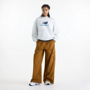 Женские брюки New Balance Cargo WP53504BFT - коричневые