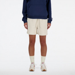 Женские шорты New Balance WS41508LIN - бежевые