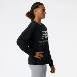 Толстовка New Balance WT21500BK - черная