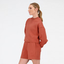 Свитшот New Balance WT23555MHY - коричневый