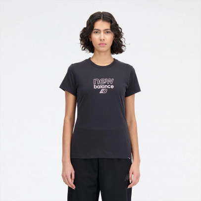 Футболка New Balance WT33507BK - черная