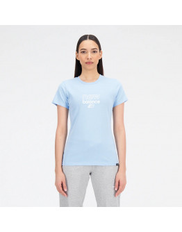 Футболка New Balance WT33507BLZ - синяя