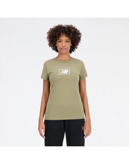 Футболка New Balance WT33515CGN - зеленая