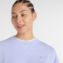 Женская толстовка New Balance WT41500DYK - фиолетовая