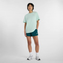 Женская футболка New Balance WT41501COJ - мятная