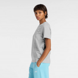 Женская футболка New Balance WT41509AG - серая