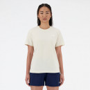 Женская футболка New Balance WT41509LIN - бежевый