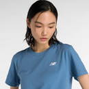 Женская футболка New Balance WT41509SRU - синяя
