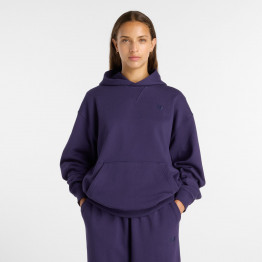 Женская толстовка New Balance WT41537BOY - фиолетовая