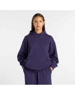 Женская толстовка New Balance WT41537BOY - фиолетовая