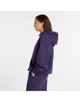 Женская толстовка New Balance WT41537BOY - фиолетовая
