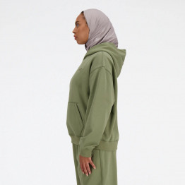 Свитшот New Balance WT41537DEK - зеленый