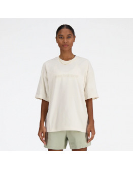 Футболка New Balance WT41555LIN - бежевый