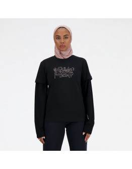 Футболка New Balance WT41912BK - черная