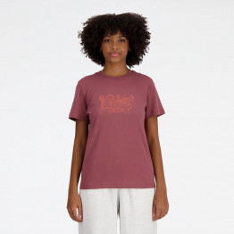 Футболка New Balance WT41912WAD - розовая