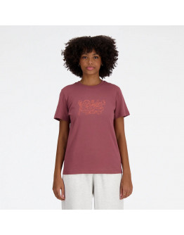 Футболка New Balance WT41912WAD - розовая