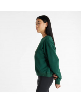 Толстовка New Balance WT43553NWG - зеленая