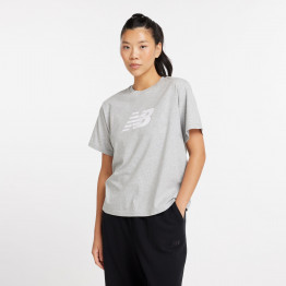 Женская футболка New Balance WT43583AG - серая