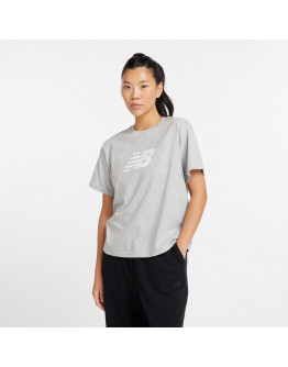 Женская футболка New Balance WT43583AG - серая