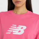 Женская футболка New Balance WT43583DAB - розовая