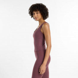 Футболка New Balance WT51150FDP - бордовая