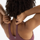 Футболка New Balance WT51150FDP - бордовая