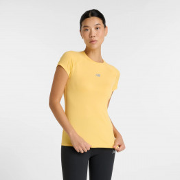 Футболка New Balance WT51223CEE - жёлтая