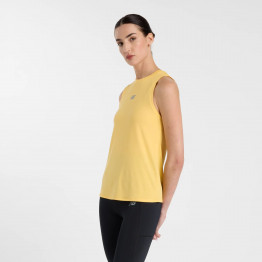 Футболка New Balance WT51252CEE - жёлтая