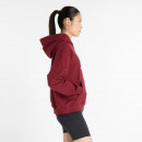 Женская толстовка New Balance WT51501MHB - бордовая