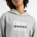 Женская толстовка New Balance WT51519AG - серая