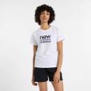 Женская футболка New Balance WT51540WT - белая