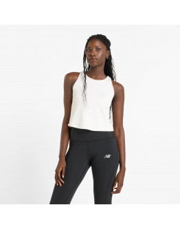 Женская футболка New Balance WT51551LIT - белая