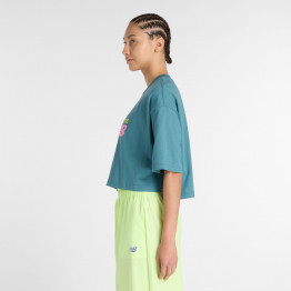 Женская футболка New Balance WT51908AAZ - синяя