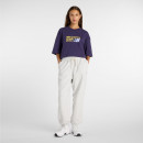 Женская футболка New Balance WT51908BOY - фиолетовая