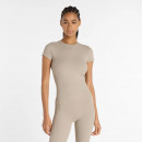 Женская футболка New Balance WT53125ADS - бежевый