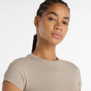 Женская футболка New Balance WT53125ADS - бежевый