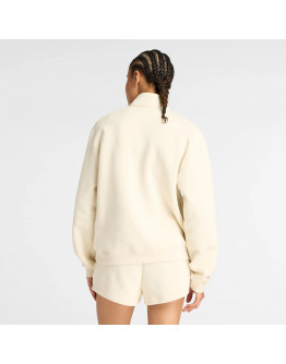 Женская толстовка New Balance WT53513LIN - бежевый