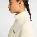 Женская толстовка New Balance WT53513LIN - бежевый